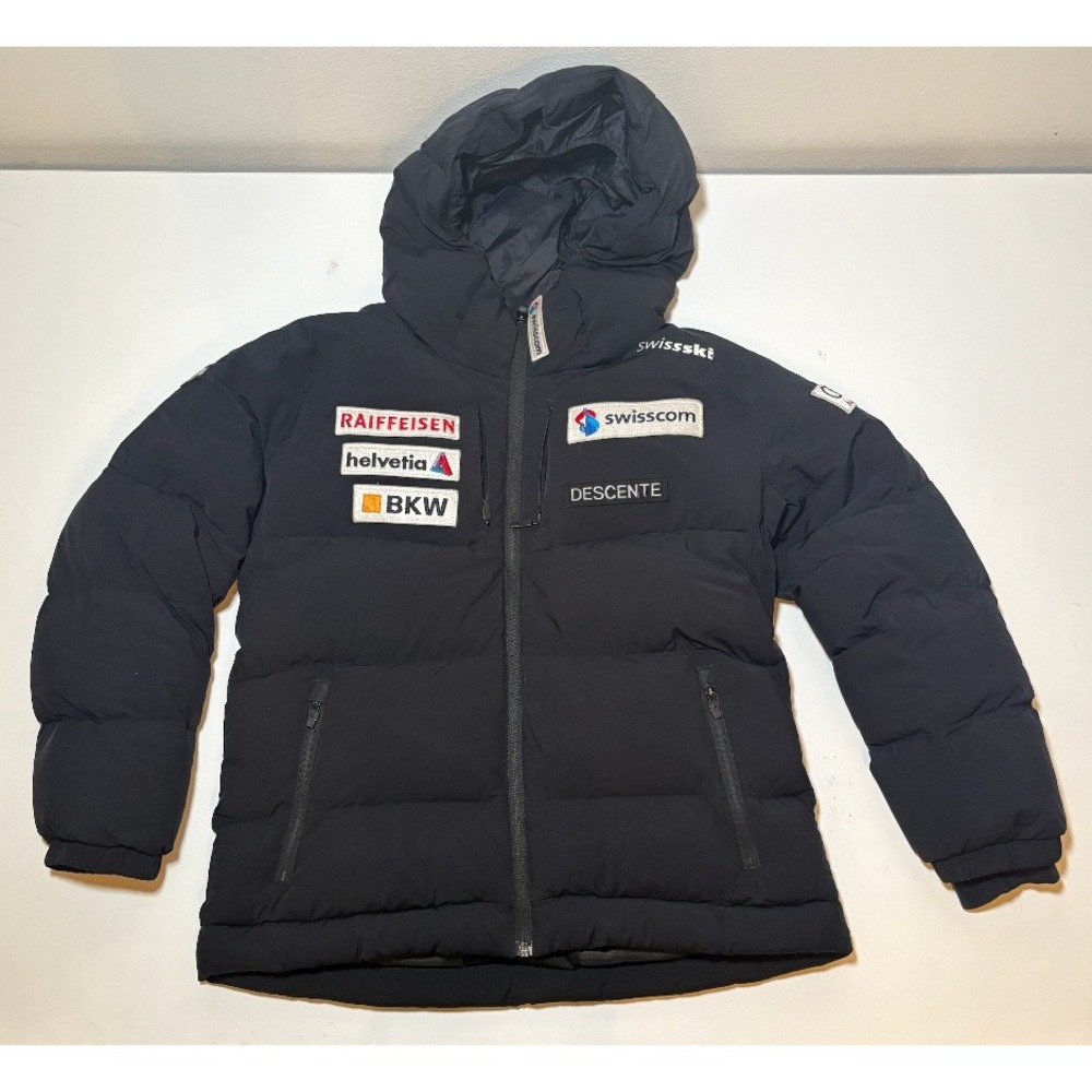 Descente Kid's Swiss Ski Team Jacket | Black